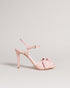 <P>Satin Bow 90Mm Heeled Sandal</P>